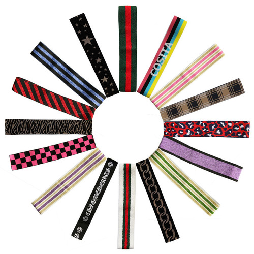 Yoga basketball outdoor sports anti-sweat sweatband women's fitness antiperspirant headband running elastic sweat-absorbent headband wholesale