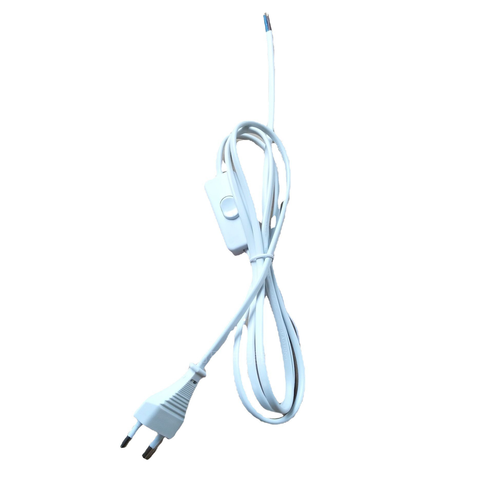 供应 2.5A二芯vde插头 插头电源线T4LED方头 欧洲二芯插头