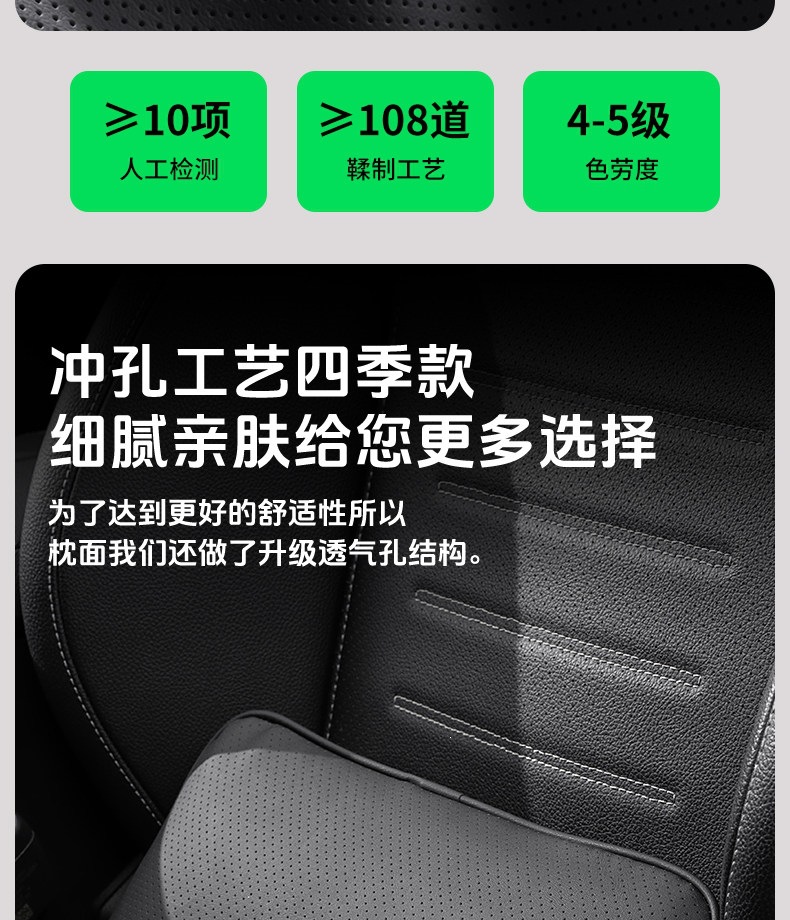 Tesla lumbar support cushion for Model Y/Model 3/S/X, waist cushion, seat lumbar support, tailbone support