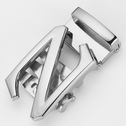 Guanpin 3.5CM men's belt buckle frosted automatic buckle belt belt head men's pants belt head business factory direct sale