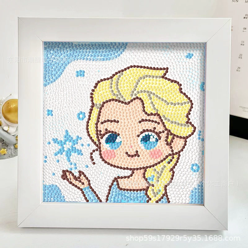 Детская картина фото рамка, наклейки, DIY
