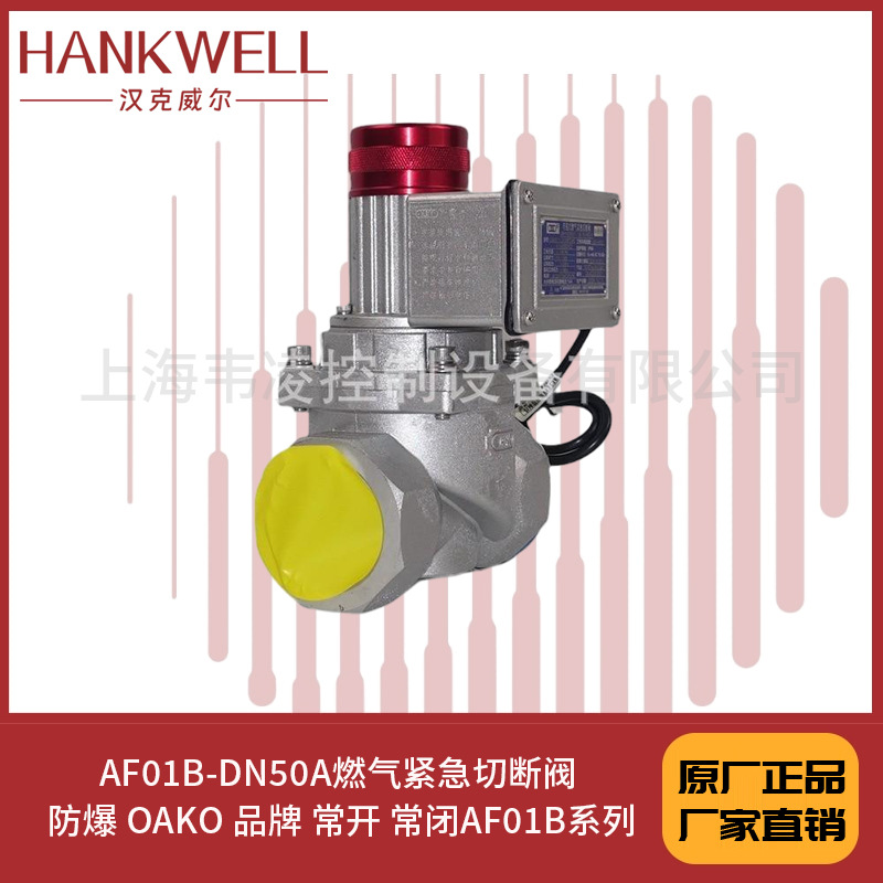 AF01B-DN50A燃气紧急切断阀 防爆 OAKO 品牌 常开 常闭AF01B系列