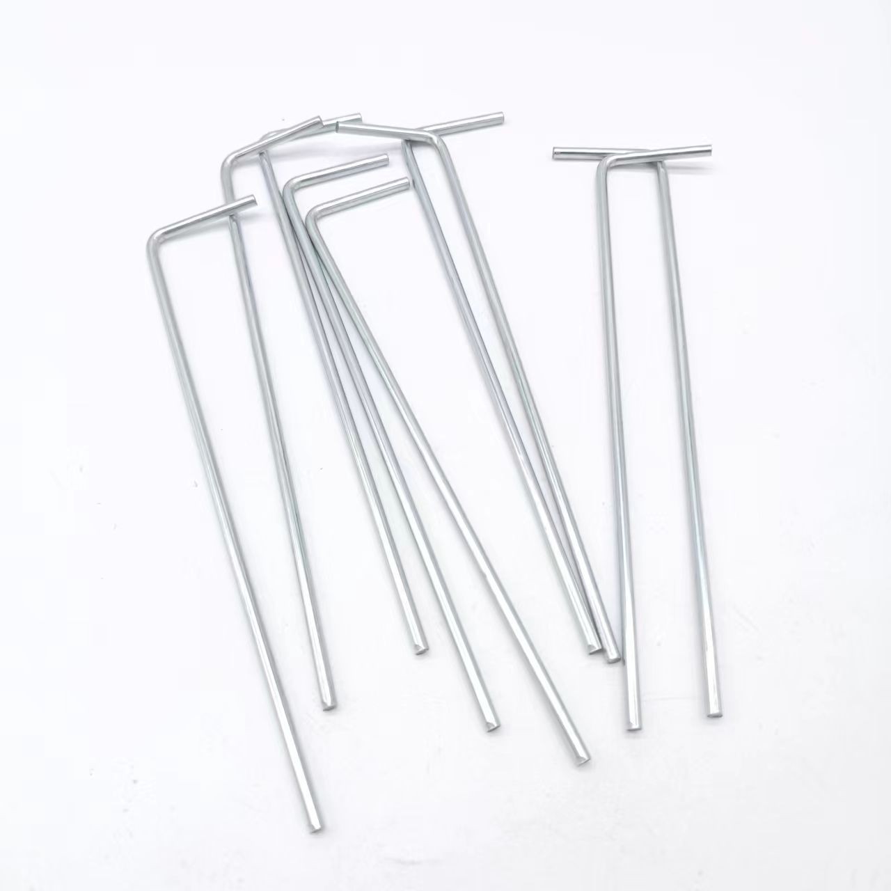 Tent Pegs for Outdoor Travel, Camping Accessories, Fixed Outdoor Camping 7-Shaped Tent Pegs