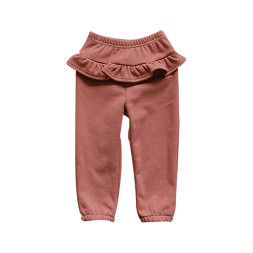 2024 Winter New Strawberry Shan Girls' Skirts Girls' Lace Flashing Thickened Velvet Skirts