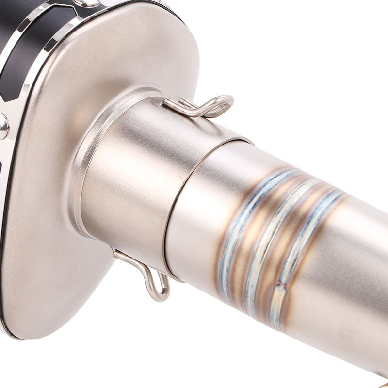 Suitable for motorcycle ZOTES 368 exhaust pipe modification, ZOTES 368 front section, tail section, and full section exhaust pipe