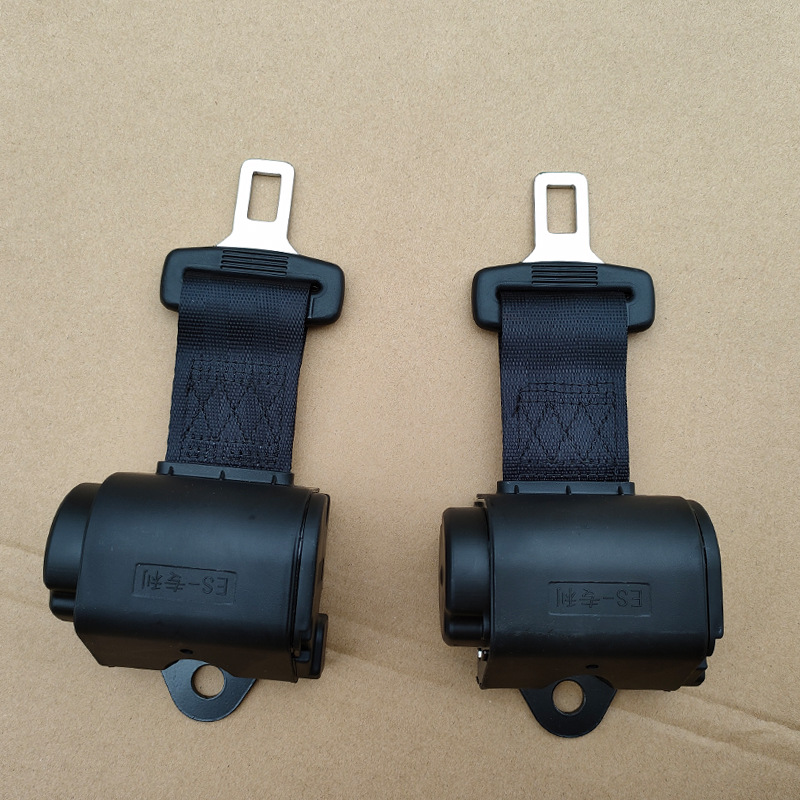 Extended Two-Point Seat Belt for Cars, Buses, Trucks, Sightseeing Vehicles, Automatic Retractable with Self-Locking Function