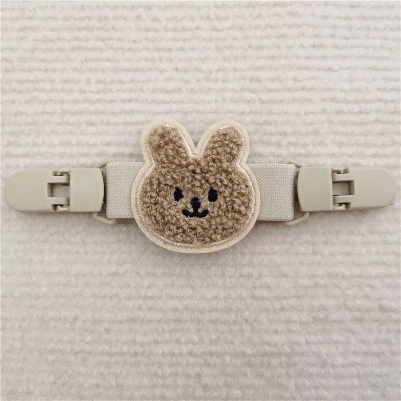 INS estilo coreano clip de suspensión oso pantalones de tirantes para niños clip anti-caída clip de la correa del hombro soporte de la falda de la suspensión antideslizante artefacto de hombro