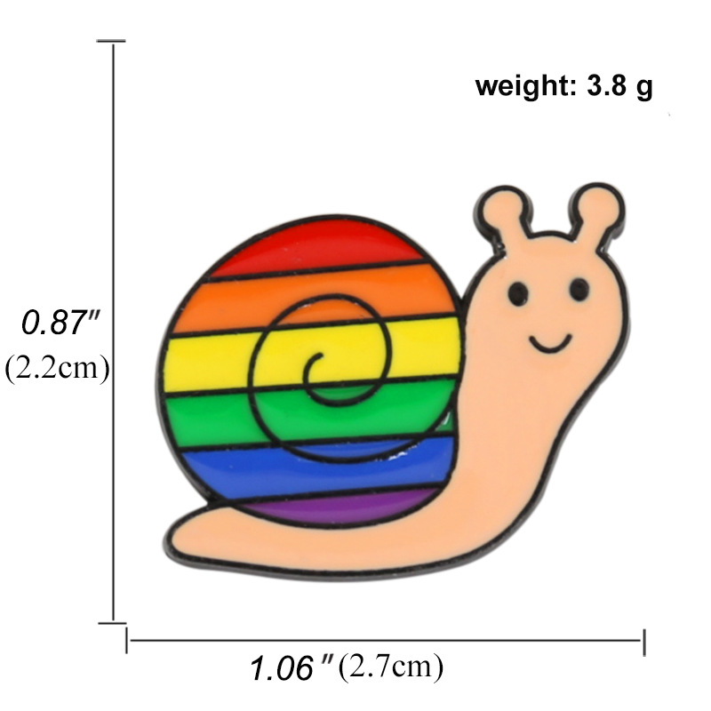 7g Weight Brooches Classification Daily Occasion Alloy Material Animal Pattern Unisex Gender Plating Design Cute Style Cute Pin Animal Alloy Plating Unisex Brooches 3
