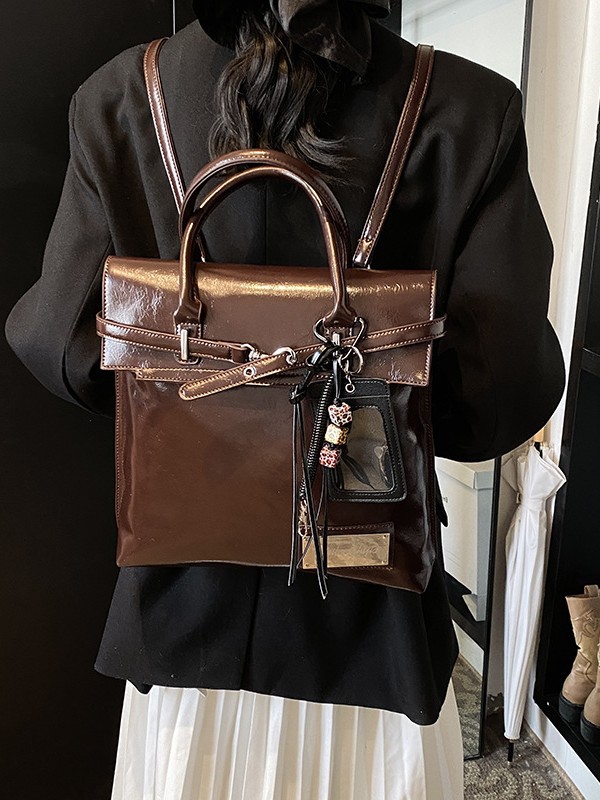 Comercio exterior transfronterizo al por mayor retro bolso de mano para mujeres 2025 nueva moda moda de viaje mochila ocio