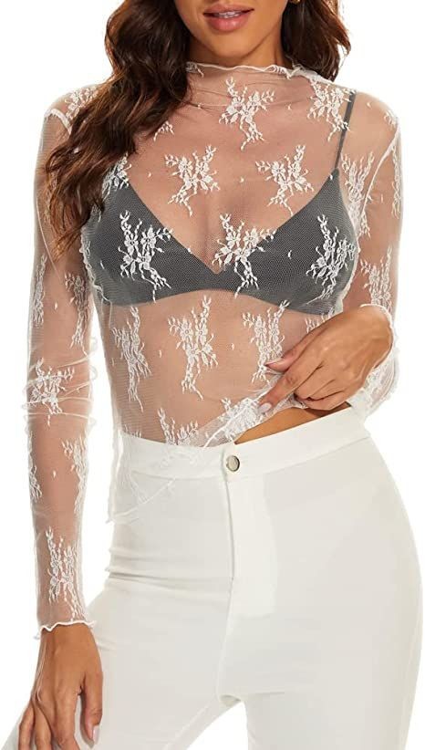 Women Clothing Long Sleeve Slim Lace Pullover Sun Proof Base Clothing 8 Women Clothing Long Sleeve Slim Lace Pullover Sun Proof Base Clothing