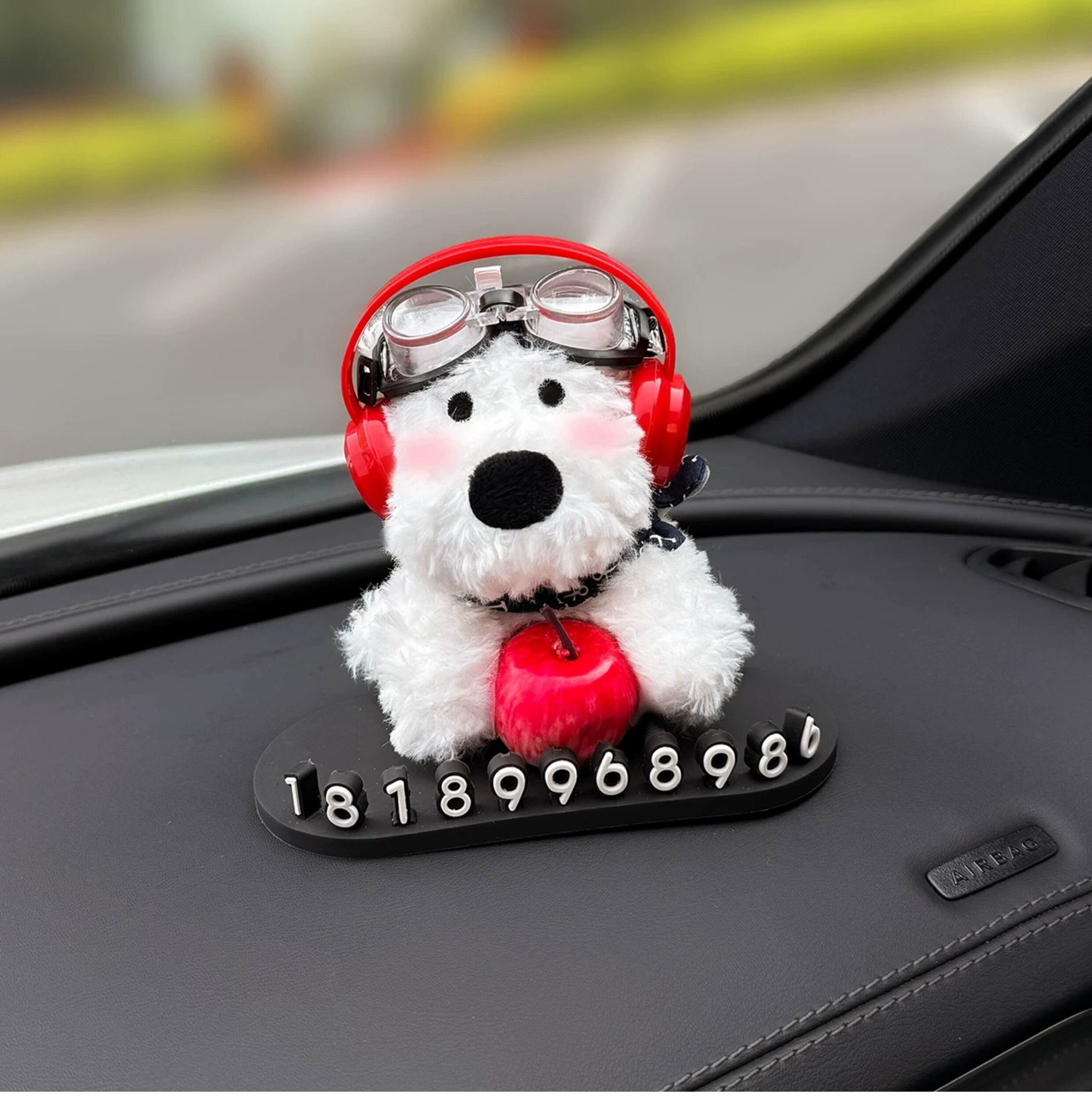 2026 New Model Temporary Parking Number Plate for Car, Mobile Phone Number Display, Digital Car Phone Number Plate, Can Hide Female Phone Number