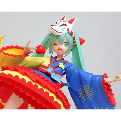 Mifen Genuine VOCALOID Summer Festival Hatsune Miku Xiafu Initial sound Garage Kit taito Genuine