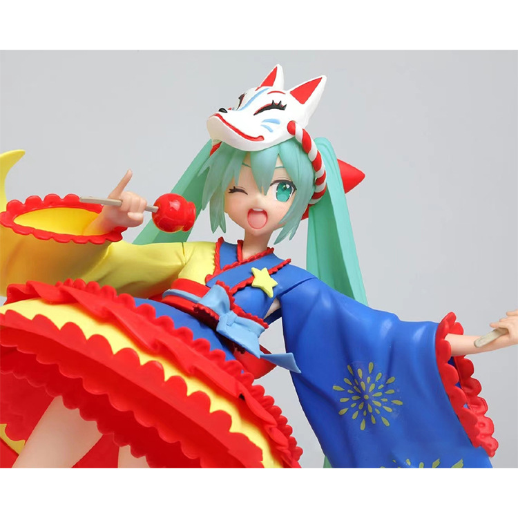 Mifen Genuine VOCALOID Summer Festival Hatsune Miku Xiafu Initial sound Garage Kit taito Genuine