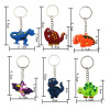 Dinosaur, keychain, transport PVC, pendant, accessory, toy, European style, Birthday gift