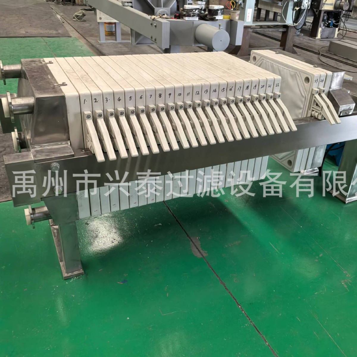 不锈钢封闭式压滤机   板框式防腐压滤机