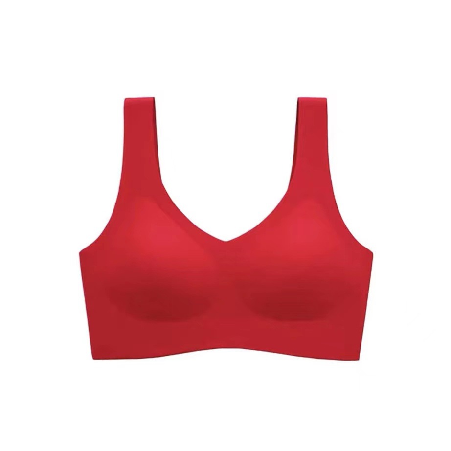 [Alta calidad] taza fija integrada ropa interior fina sin costuras cómodo deportes inalámbrico belleza chaleco sujetador