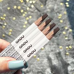 NOVO雙頭眉筆新款平價硬芯細頭極細防水防汗不掉色自然勾勒學生黨