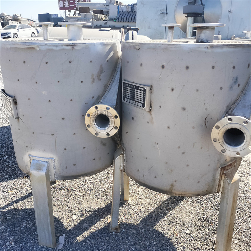 收购二手螺旋板换热器 内循环真空换热装置 不锈钢化工换热设备