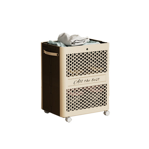 Dirt laundry basket with foldable large capacity bathroom storage dirty clothes hamper for the bathroom to put dirty clothes magic tool