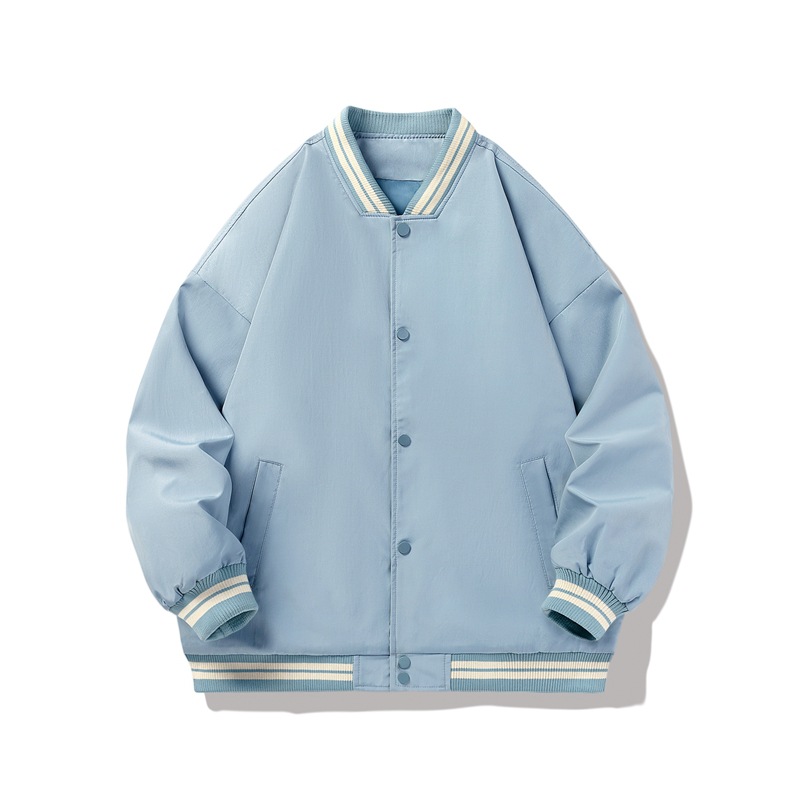 Men's Clothing sweatshirt men's baseball jacket jacket top cardigan stand up collar jacket_voghion.com