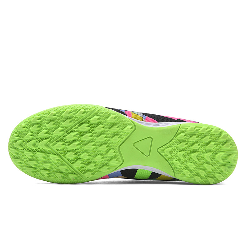 Scarpe da calcio basse transfrontaliere in erba sintetica TF, AG, in pelle, per uomo, donna, bambino, adolescente._voghion.com