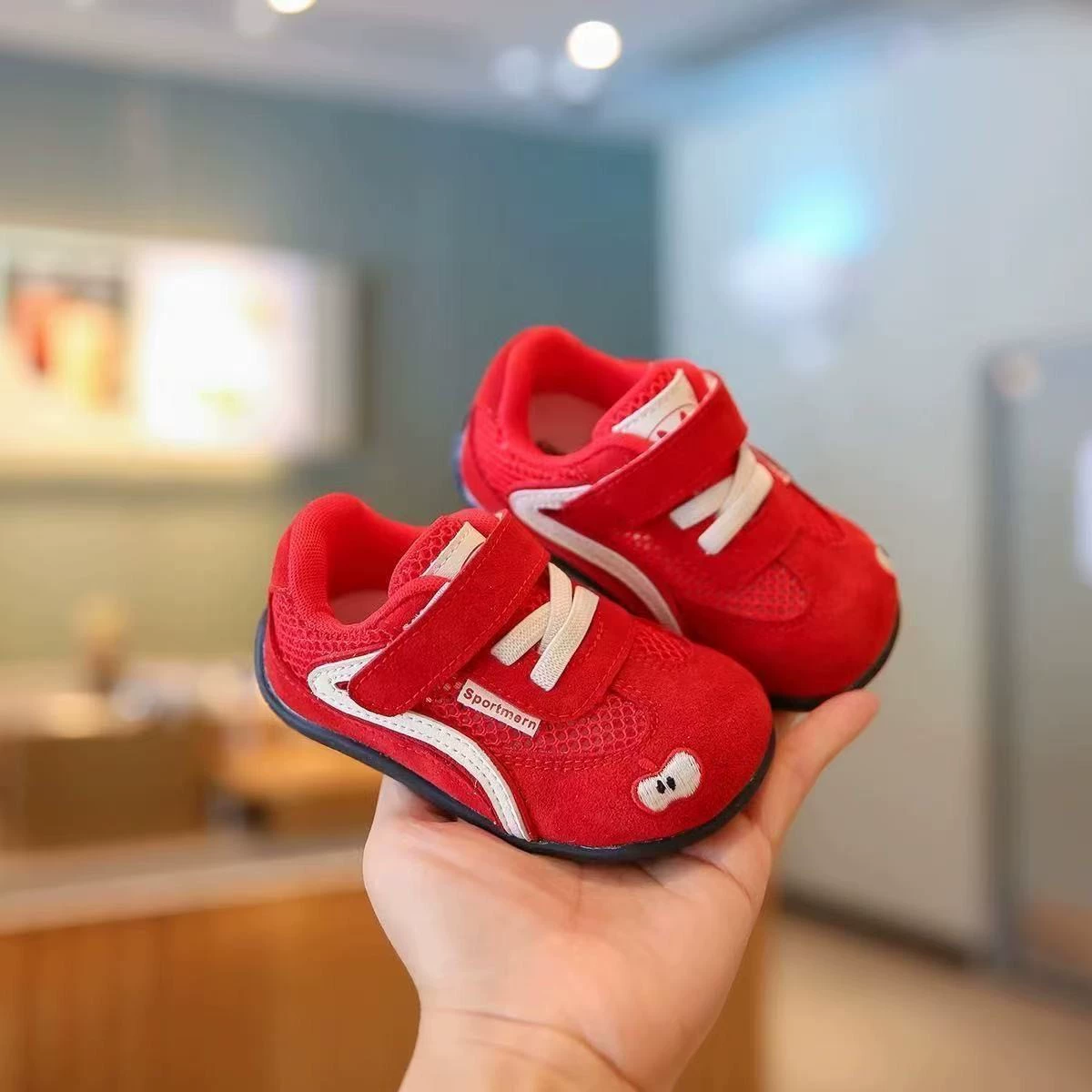 Детская обувь для детей от 1 до 2-3 лет, обувь для малышей, лето 2025, детская обувь с мягкой подошвой для маленьких мальчиков, сетчатая обувь для маленьких девочек, дышащая обувь