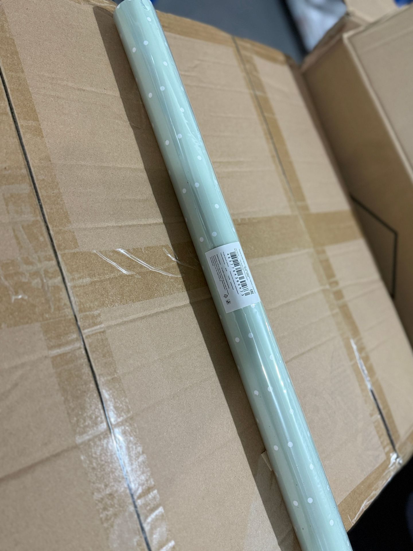 Etiquetado de papel de embalaje de flores, paquete de papel de ramo de flores en stock, no devuelve, no cambia