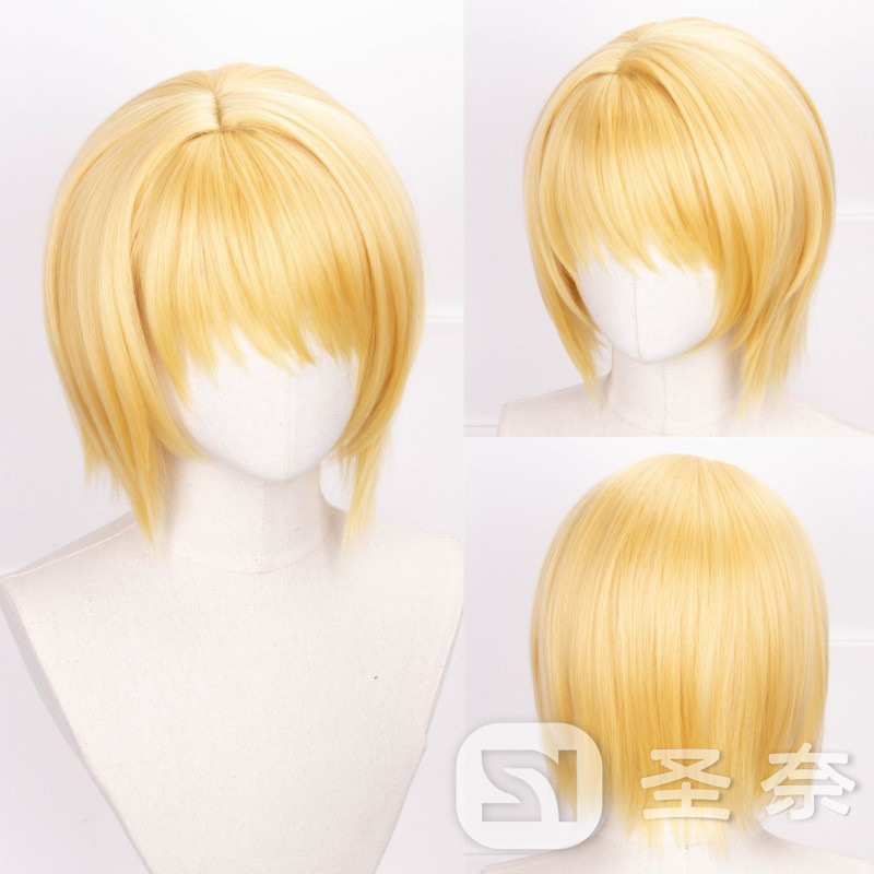 [Shengnai] Coola pickup oblique scalp version full-time hunter cos wig modeling Weight: 205g