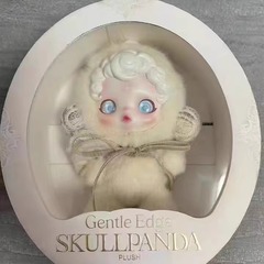 【クロスボーダー】マットSPエナメルぬいぐるみSKULLPANDA柔と靭性エナメル展示会潮游置物礼