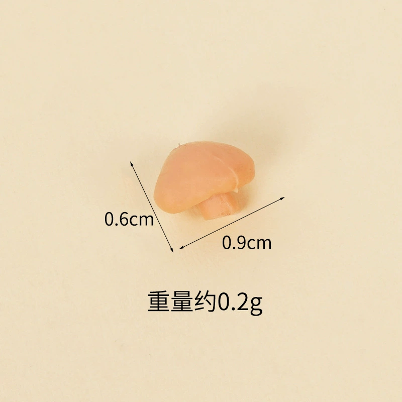 Realistic small food play, toy, DIY