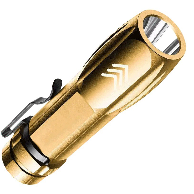 Открытый яркий мини-фонарик небольшой домашний USB-зарядный COB боковой свет пластиковый 511 фонарик оптом