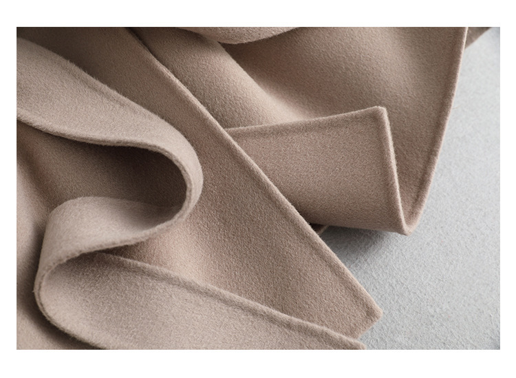 Women's Clothing Autumn And Winter New Style Fox Fur Collar Gao Rui Double Faced Cashmere Coat Women's Medium And Long Wool Double Faced Wool Coat_voghion.com