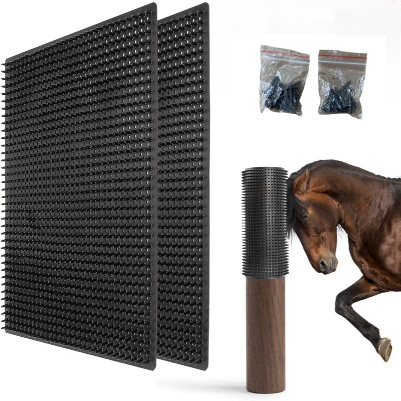 Трансграничная фабрика прямых продаж лошадей и скот царапины коврики