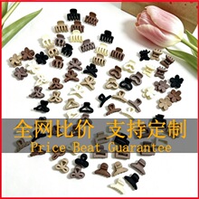 简约磨砂迷你发夹头饰女气质前额刘海碎发鲨鱼夹发卡时尚小号抓夹