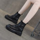 Martin Boots Women's 2025 Summer Leather Punched Short Tooling Boots British Style Casual Fashion All-Match Women's Boots