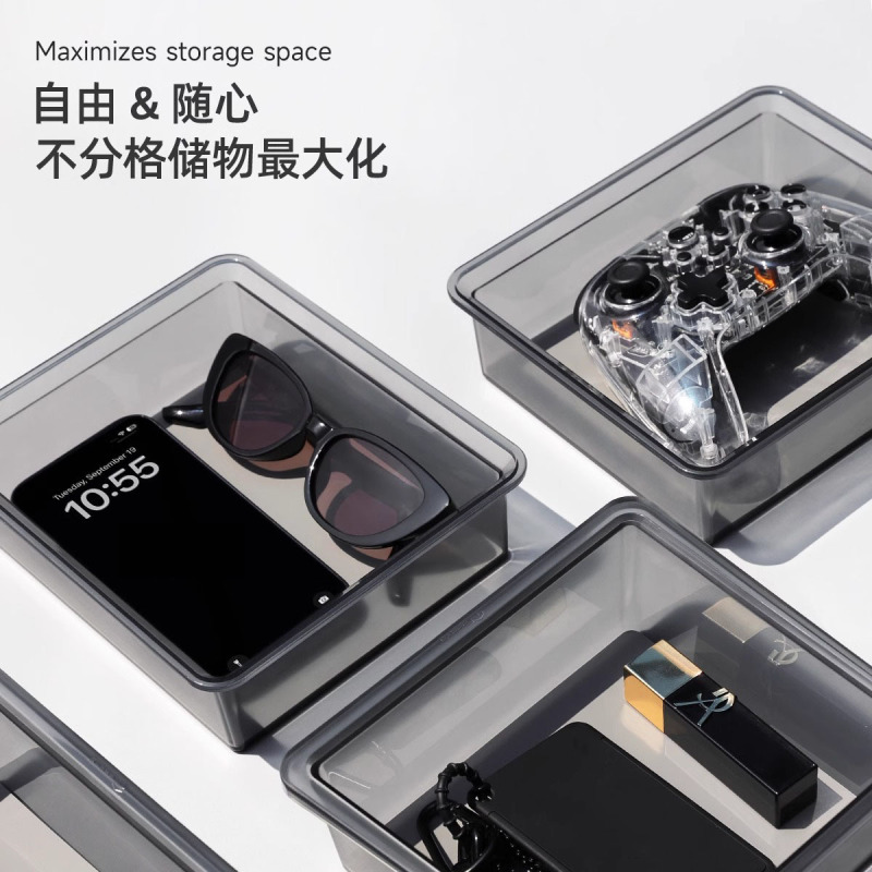 适用6座特斯拉YL焕新版ModelY中控储物盒扶手箱置物盒收纳改装件|undefined