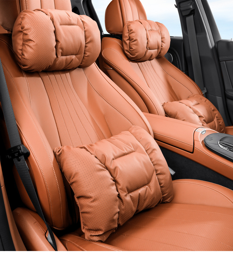 Suitable for Mercedes-Benz car headrest S-class Maybach E300L/C260L/GLE/GLC/GLB neck pillow waist cushion