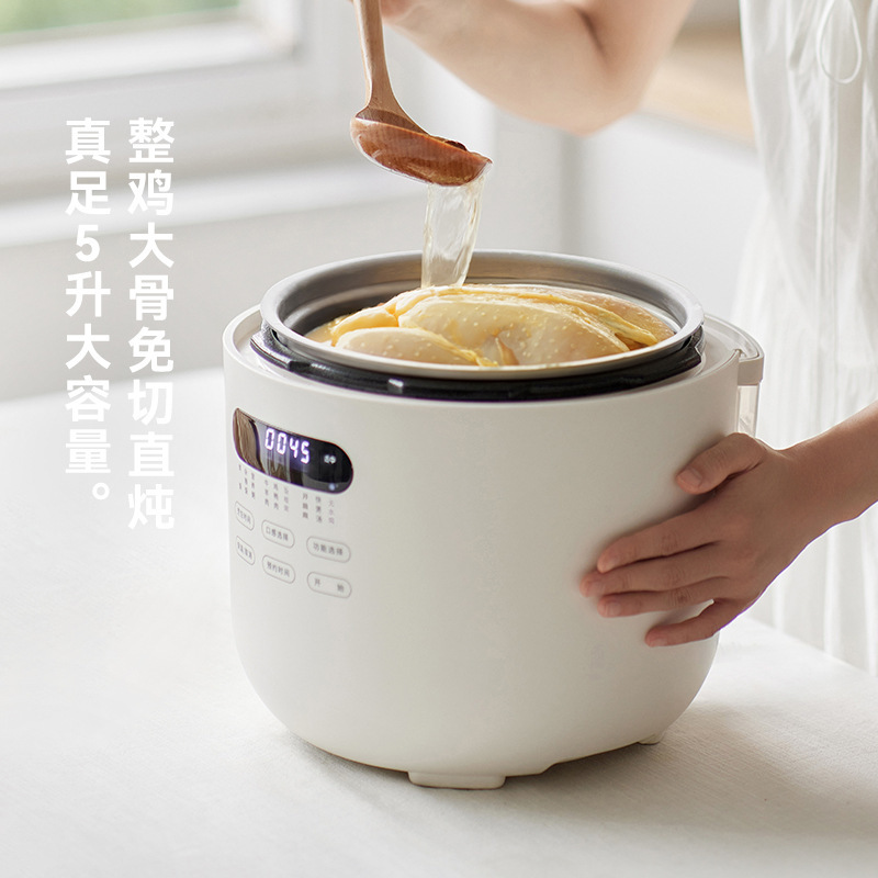 Olayks インスタント電気圧力鍋炊飯器家庭用 5L 大容量多機能電気高圧鍋小型 3 人用 5|undefined