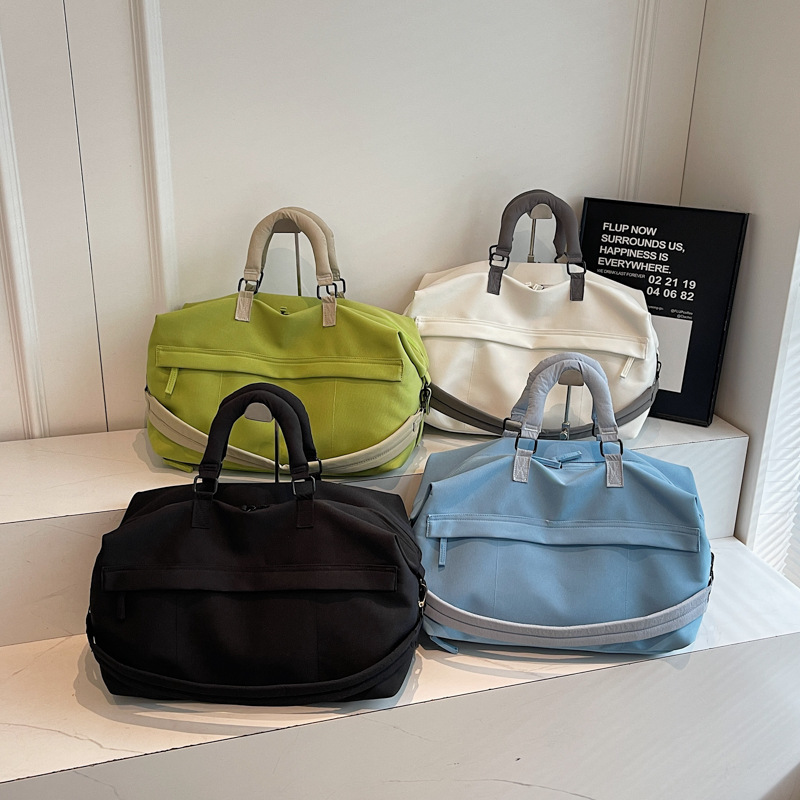 Nuevo tipo de bolsa de viaje para mujeres ligera de gran capacidad de viaje corto bolsa de almacenamiento de equipaje para hombres portátil bolso de entrenamiento deportivo