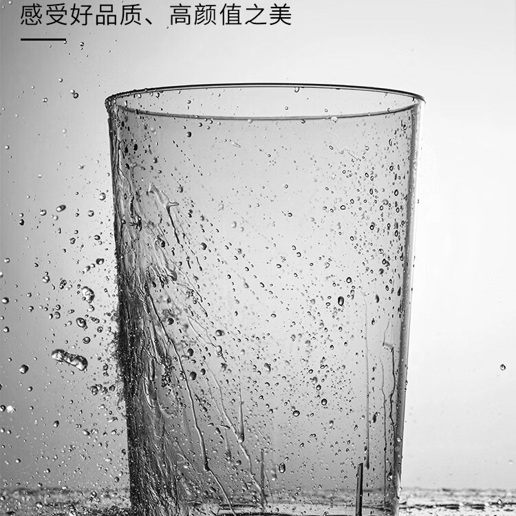 ゴミ箱家庭用ライト高級透明大容量シンプル大型トイレットペーパーバスケット2025新しい高価値収納バケツ|undefined