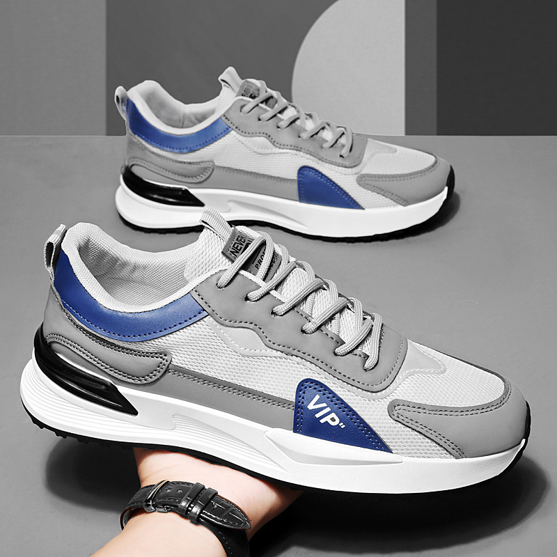 Zapatillas deportivas para hombre 2026, modernas, casuales, de alta gama, versátiles, transpirables, de malla, para caminar