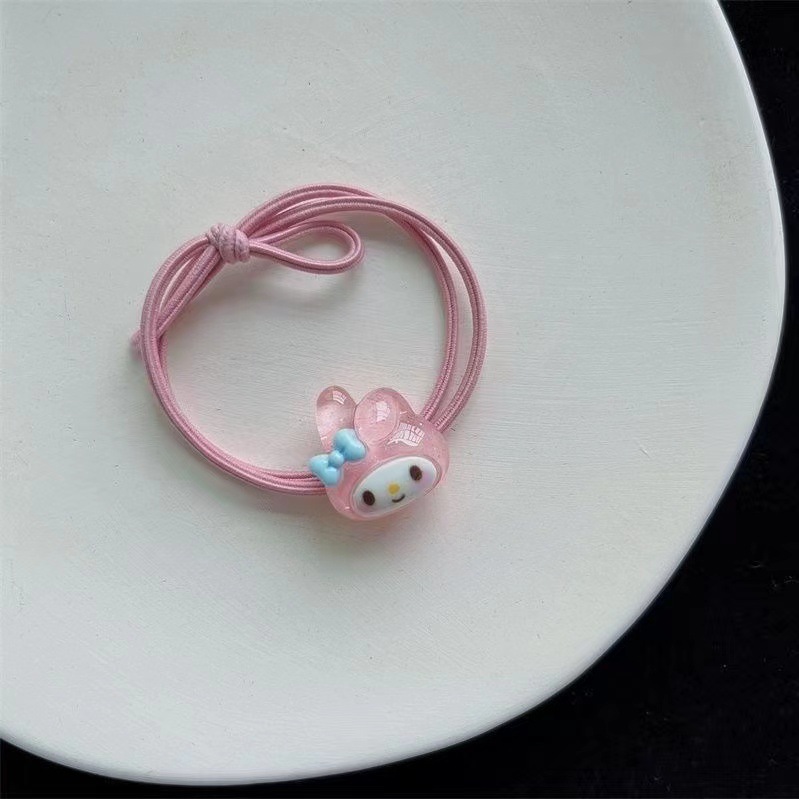 Estudiantes Sanliou correa de correa para niños lindos Meila Tikulomi cabello simple anillo de cabello fresco accesorios para el cabello al por mayor