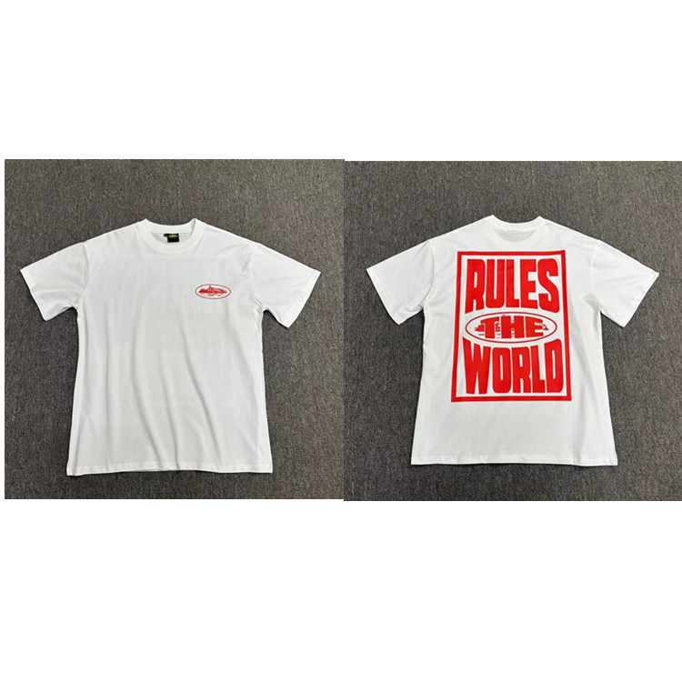 3122 white printed red / XS