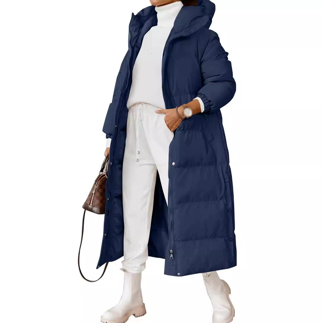 Colored long hoody, fashionable long-sleeve with zipper, jacket, European style, Amazon, city style