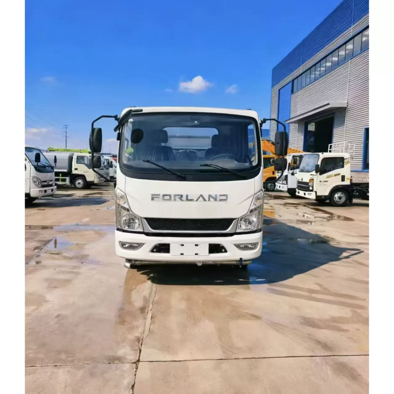 出口外贸福田洒水车30米雾炮洒水车 蓝牌抑尘洒水车厂家批发