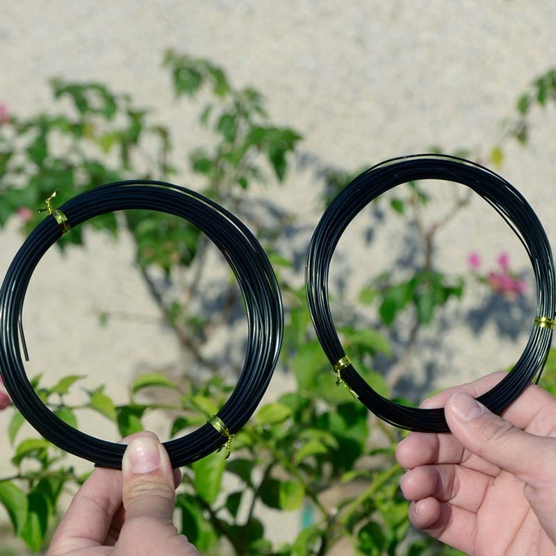 盆景造型专用铝丝铝线盘扎铝丝线蟠扎园艺铁丝花卉罗汉松定型吕丝|undefined