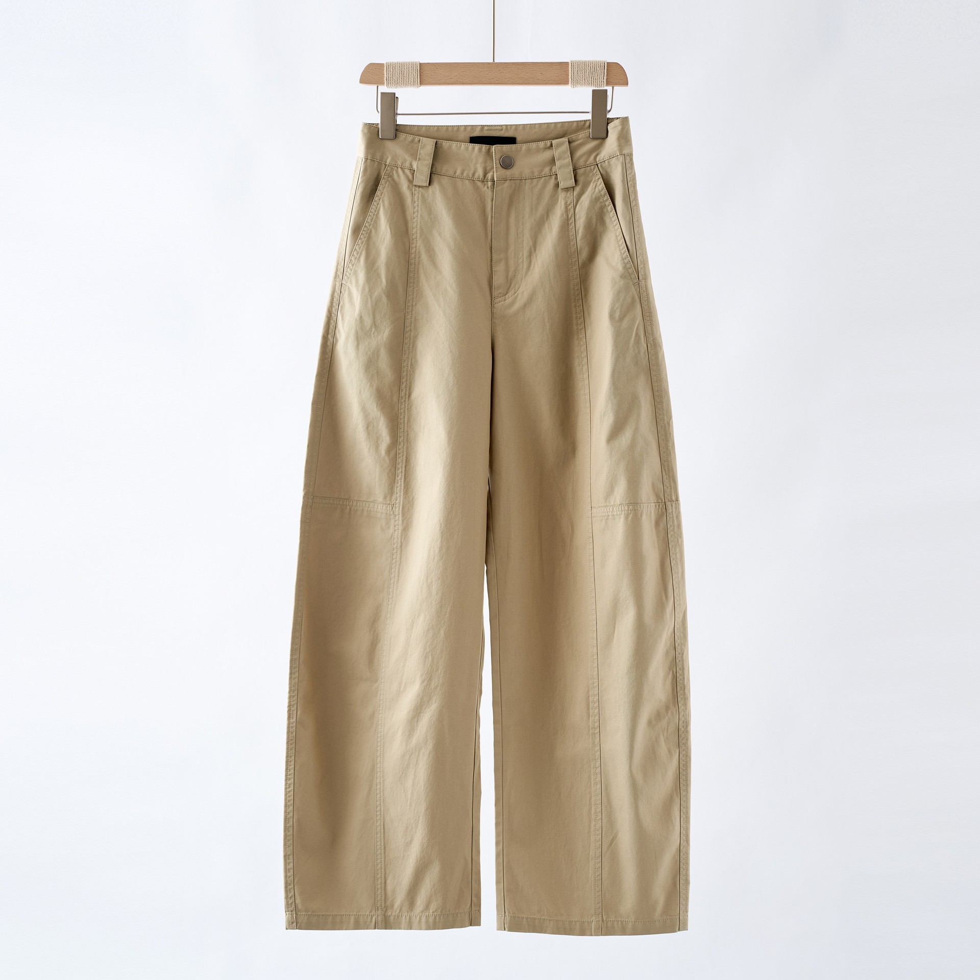 【秦嵐同項神ズボン】木巨上1.3k ~ 2025夏新商品綿質カジュアル曲げ刀ズボン工装ズボン女