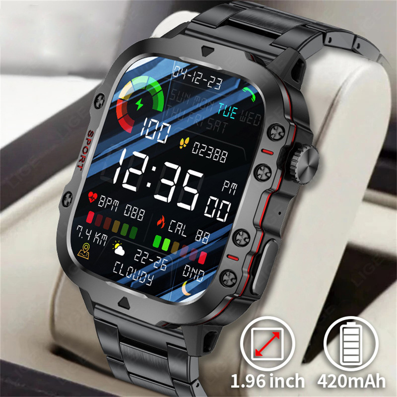 Cross-Border New Model Smart Watch Qx11, Popular Multi-Functional Waterproof Bluetooth Calling Men's Watch, Dropshipping Available