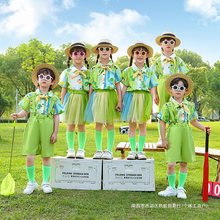 六一儿童表演服装小学生运动会舞蹈男女啦啦队演出服幼儿园毕业照