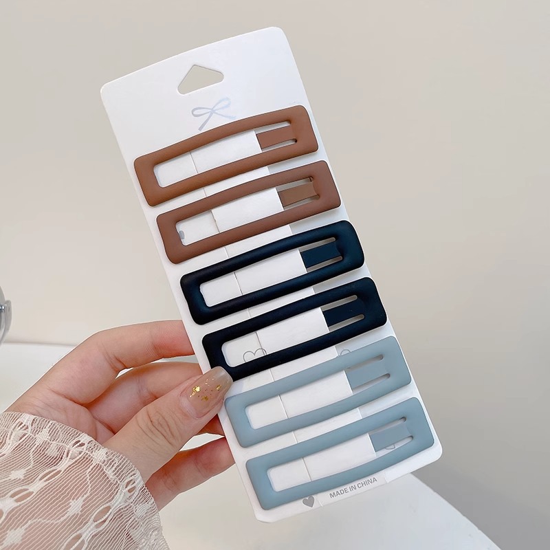 Dopamina clip lateral clip lateral clip de cabello mujer 2025 nuevo clip de cabello roto bb frente clip de frangeo clip de tocado clip